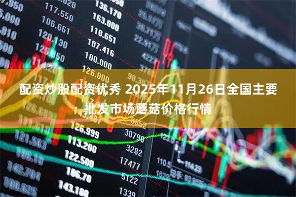 配资炒股配资优秀 2025年11月26日全国主要批发市场蘑菇价格行情